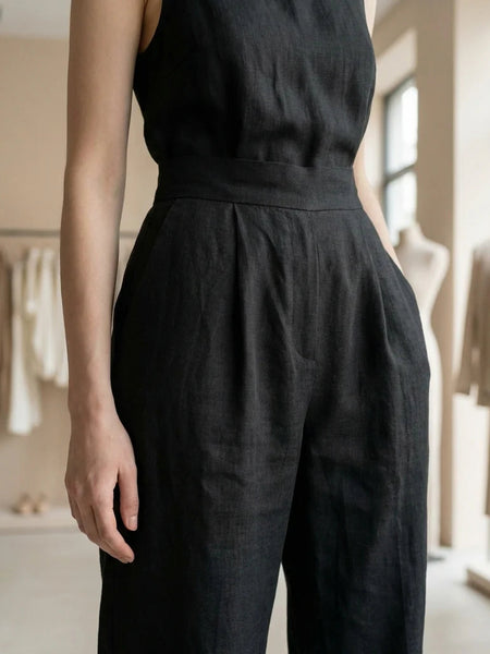 Luvia — Athena Linen Jumpsuit ✨