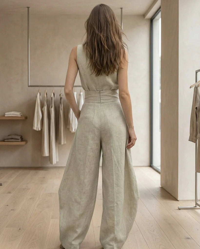 Luvia — Athena Linen Jumpsuit ✨