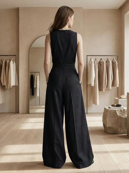 Luvia — Athena Linen Jumpsuit ✨