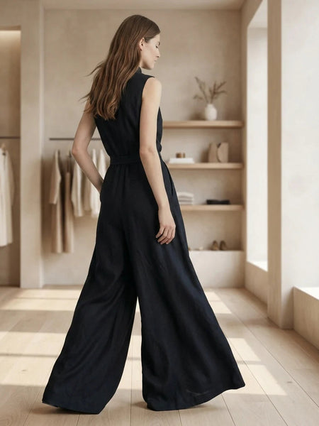Luvia — Athena Linen Jumpsuit ✨