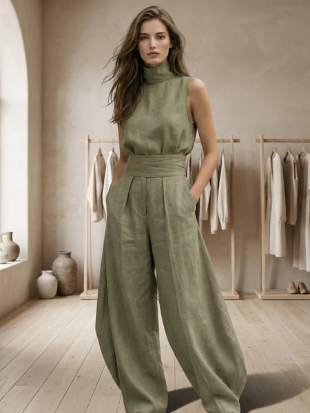 Luvia — Athena Linen Jumpsuit ✨