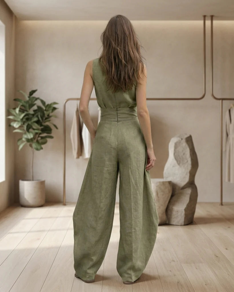 Luvia — Athena Linen Jumpsuit ✨